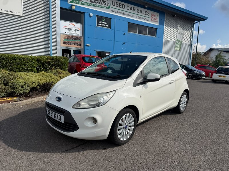 2011 Ford Ka 1.2 Zetec Hatchback 3dr Petrol Manual Euro 5 s/s 69 ps